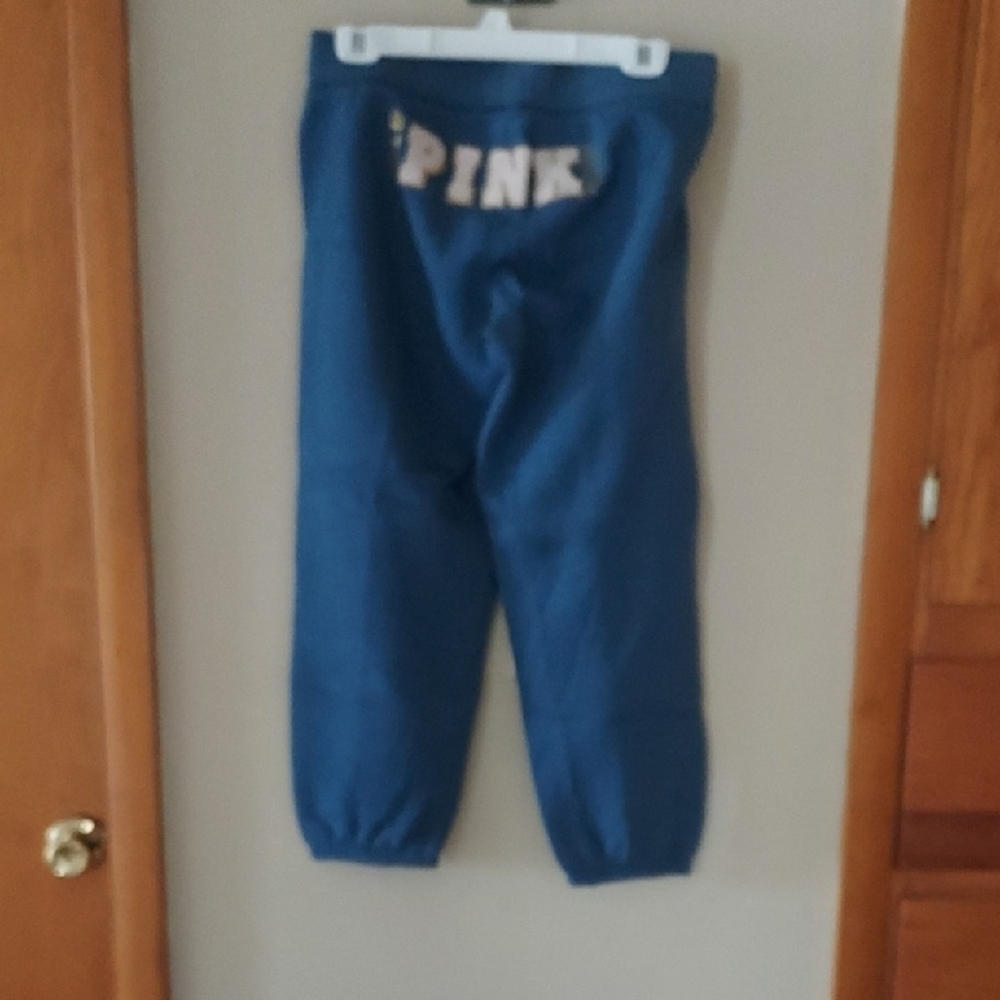 PINK Victoria's Secret Kids Blue Joggers
